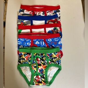 Fruit of the Loom Kids Superhero Underwear Set - Red, Blue, Green